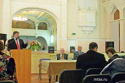 Встреча с представителями "Яблока" в Доме Асадуллаева перед выборами в Мосгордуму 30.09.2009