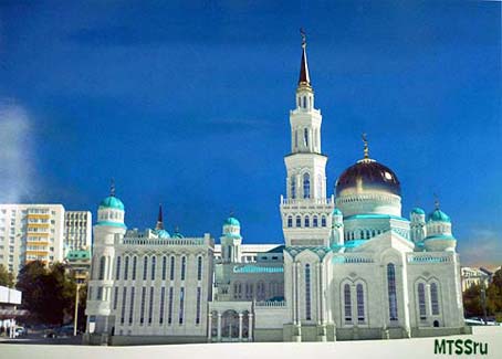 Соборная мечеть Москвы - вид после реконструкции