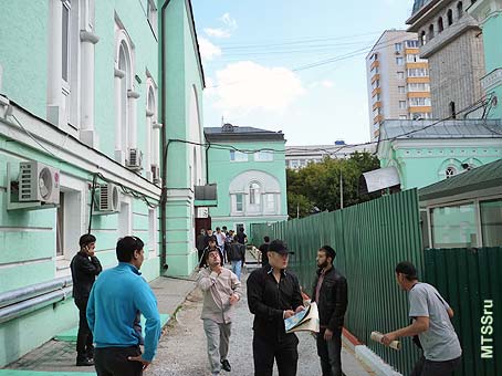 Соборной мечеть Москвы 20.09.2011